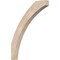 Ekena Millwork 3 1/2"W x 28"D x 36"H Thorton Smooth Knee Brace, Douglas Fir BRC04X28X36THR00SDF - alternate 1